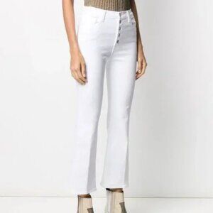 J Brand "Lillie" high rise, crop Flare Jeans